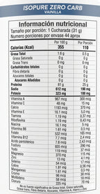 ISOPURE 3 LB - PROTEINA AISLADO ZERO CARB