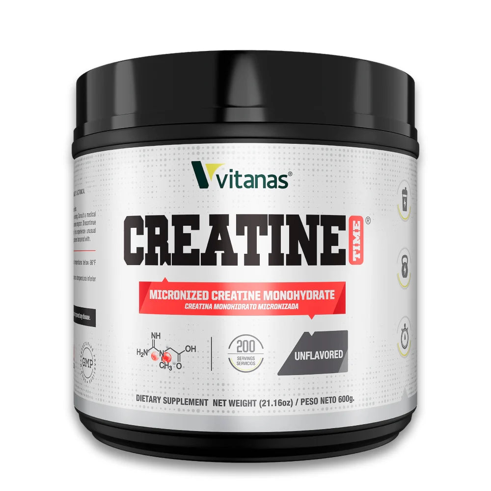 CREATINE TIME 600g - CREATINA MONOHIDRATO