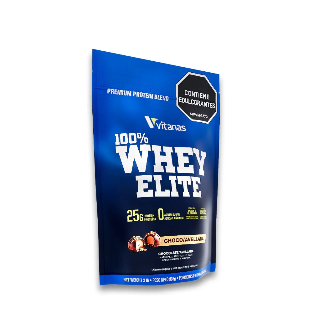 100% WHEY ELITE 2 LB - PROTEINA WHEY